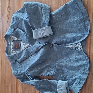 Limited chambray blazer